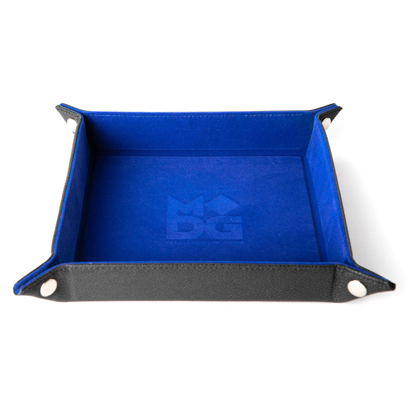 Blue Velvet Folding Tray