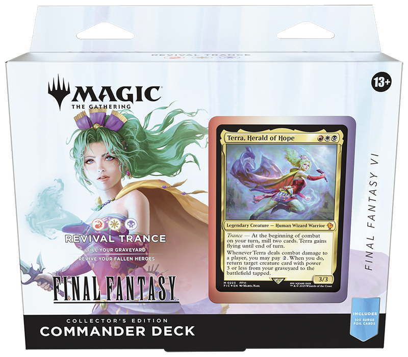 MTG Final Fantasy Commander Deck COLLECTOR EDITION