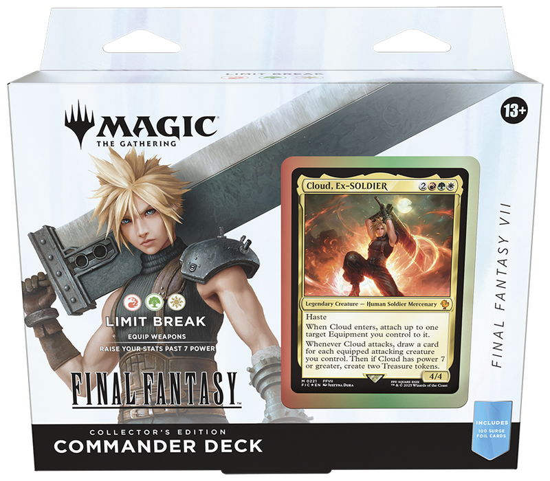 MTG Final Fantasy Commander Deck COLLECTOR EDITION