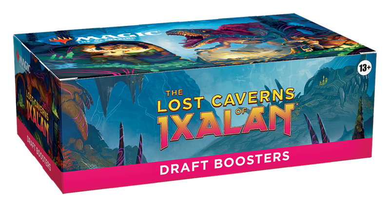 MTG The Lost Caverns of Ixalan Draft Booster Box MTG The Lost Caverns of Ixalan Draft Booster Box