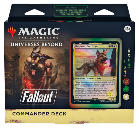 MTG Universes Beyond Fallout Commander Deck