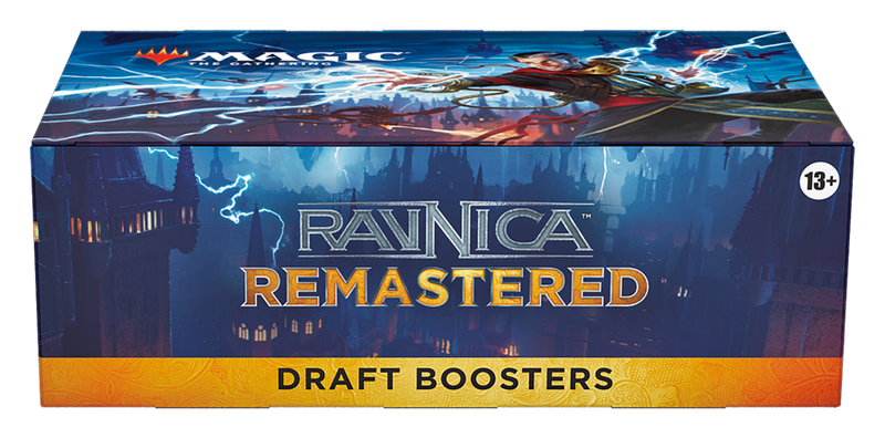 ravnica remastered draft booster box Magic: The Gathering Trading Card Game, Ravinica Multipack, 3 Boosters and contain at least one foil card and one Retro frame card. ravnica remastered Draft Pack |