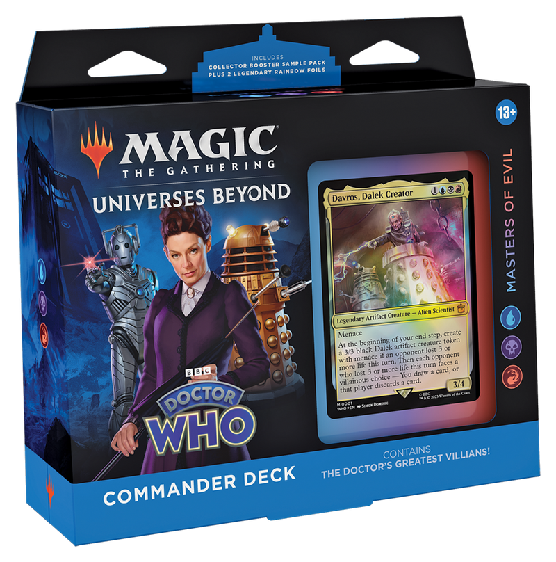 MTG Universes Beyond Doctor Who Commander Deck
