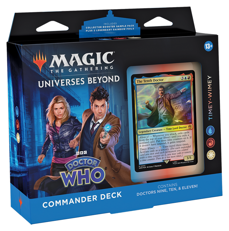 MTG Universes Beyond Doctor Who Commander Deck