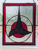 Infinity Art Stained Glass Emblem Of The Klingon Empire