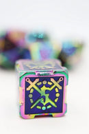 Crossed Swords: Oceanus Treasure Sword - Metal RPG Dice Set