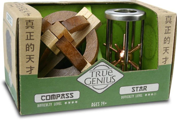 True Genius Logic Puzzles - Compass and Star