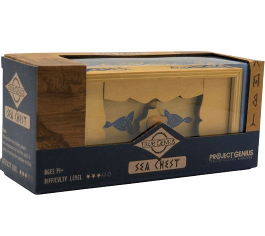 True Genius Logic Puzzles - Secret Box: Sea Chest