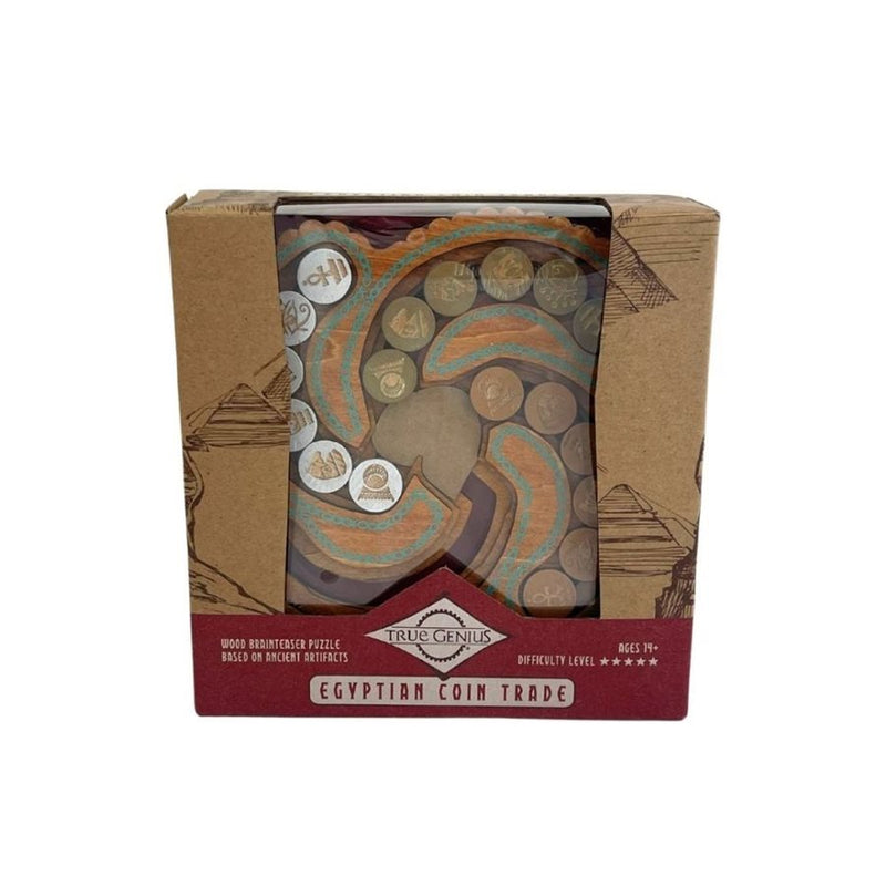 True Genius Logic Puzzles - Egyptian Coin Trade