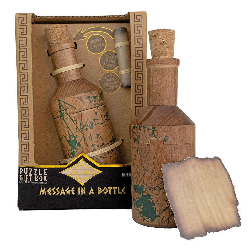 True Genius Logic Puzzles - Message in a Bottle