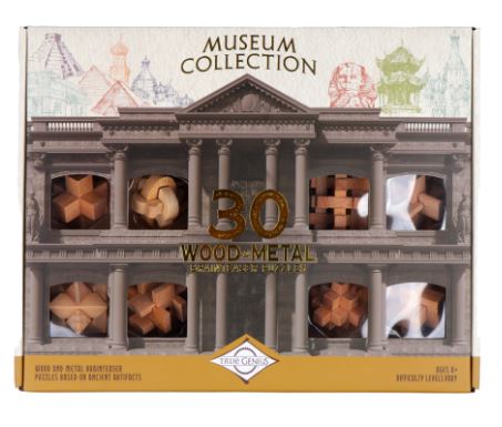 True Genius Logic Puzzles - Museum Collection