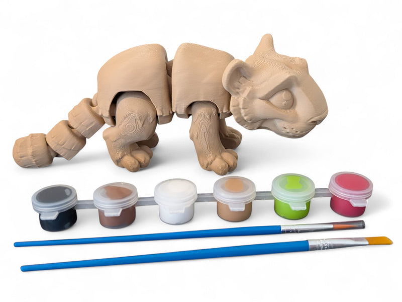 PartyCritters Paint Kit - Big Cat