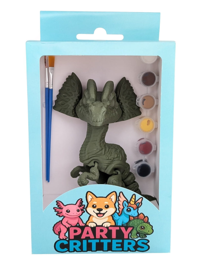 PartyCritters Paint Kit - Dilophosaurus