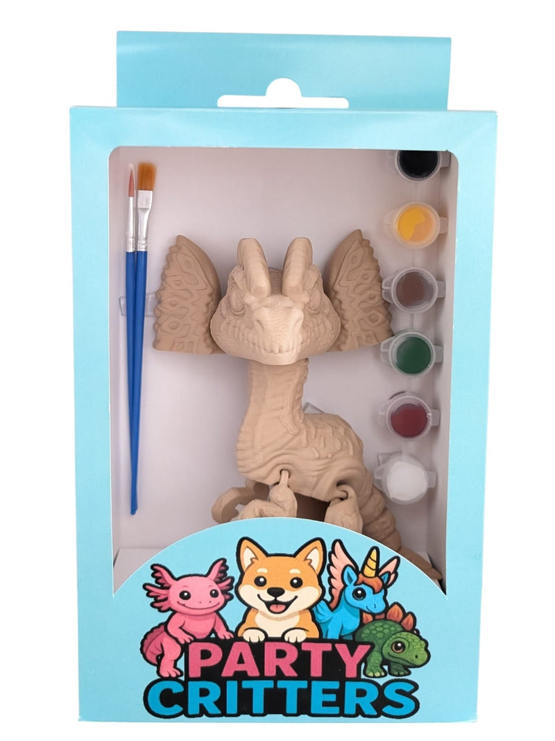 PartyCritters Paint Kit - Dilophosaurus