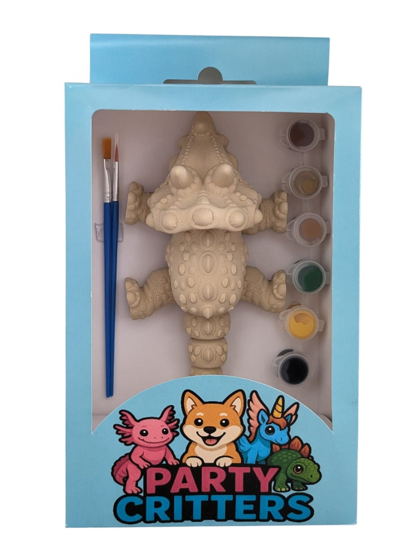 PartyCritters Paint Kit - Triceratops