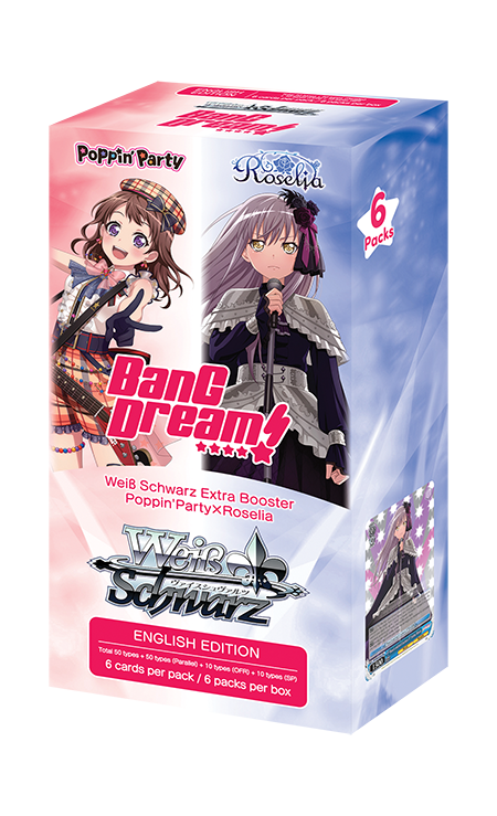 Weiss Schwarz Poppin' Party X Roselia Extra Booster Box