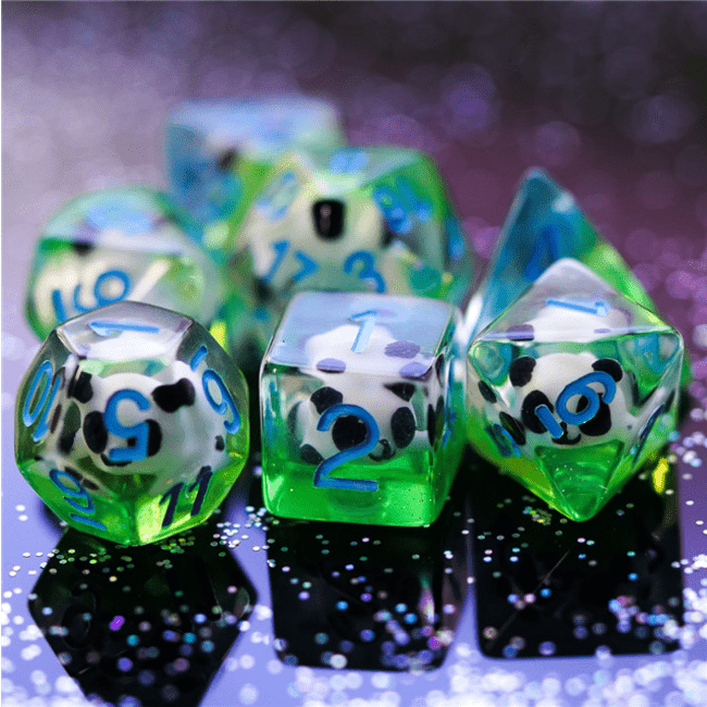 Panda RPG Dice Set