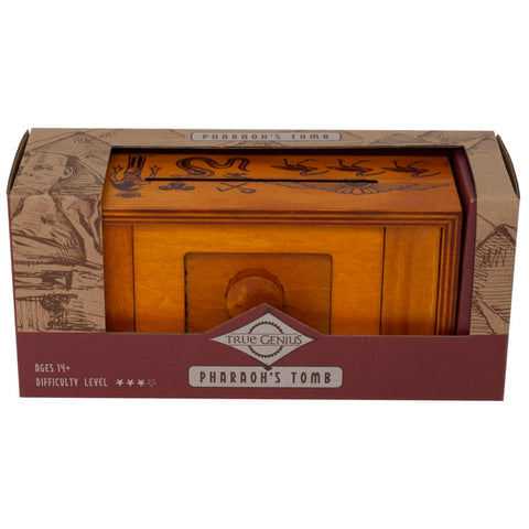 True Genius Logic Puzzles - Secret Box: Pharaoh's Tomb