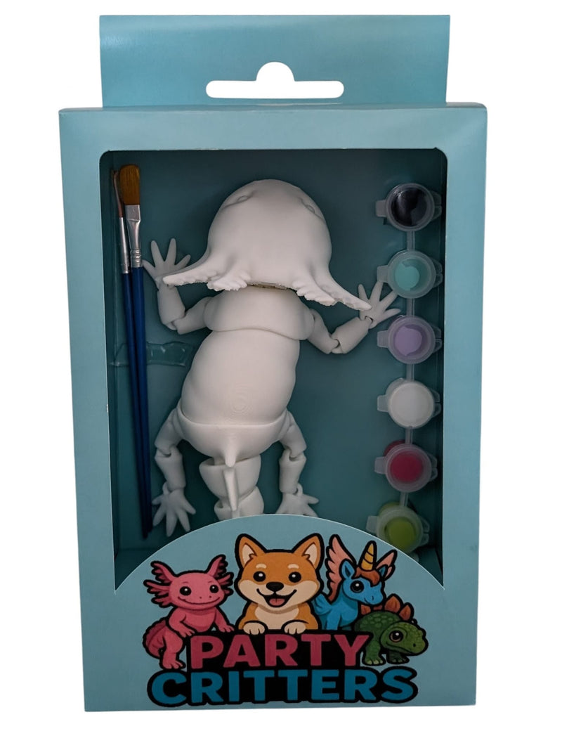 PartyCritters Paint Kit - Axolotl