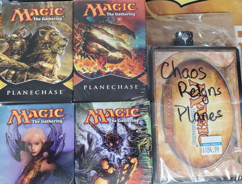 RESEALED - Planechase 2012 Complete Set w/ Plane Cards
