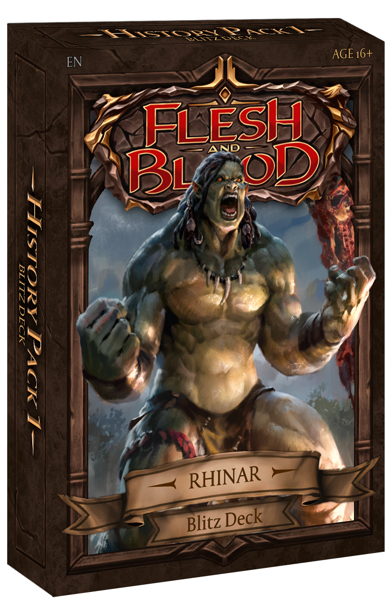 FaB Flesh and Blood History Pack 1 Blitz Decks