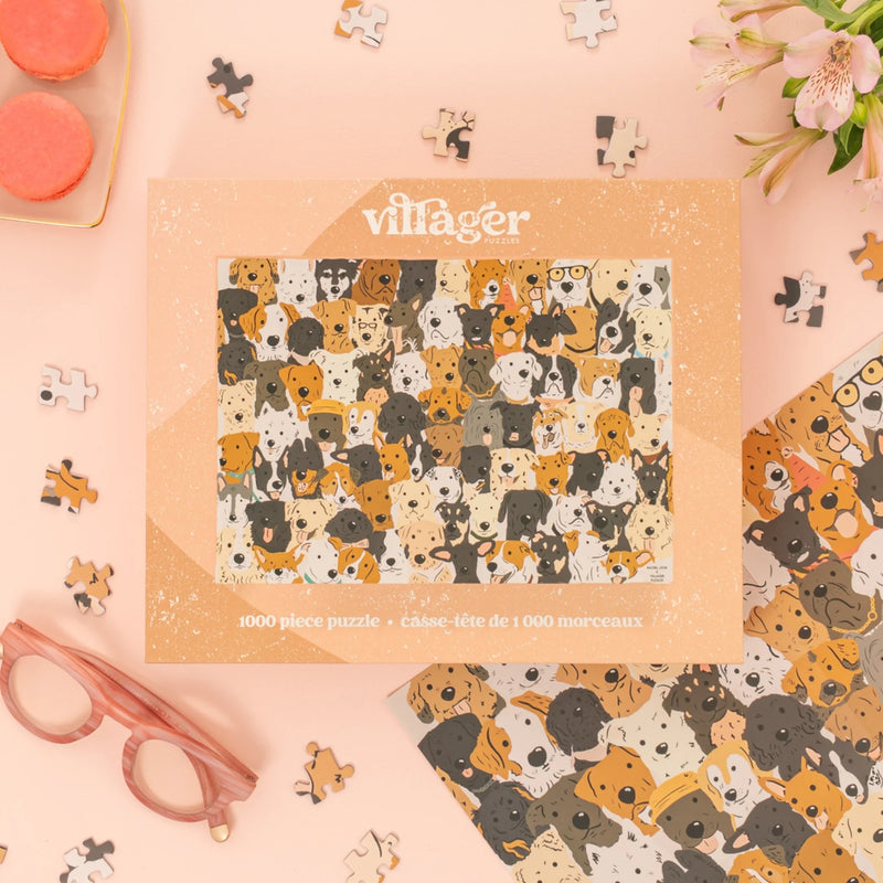 Villager Puzzle 1000 Piece Rescue Dog