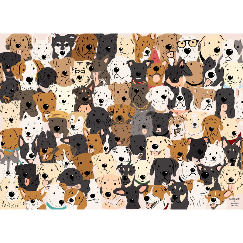 Villager Puzzle 1000 Piece Rescue Dog
