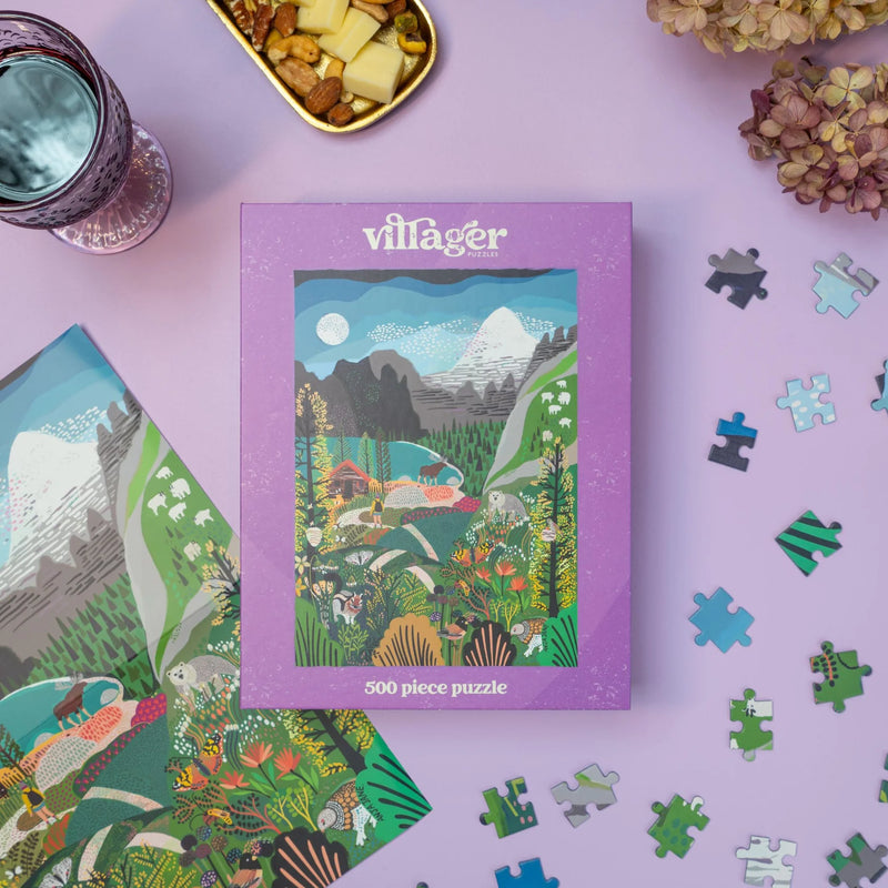 Villager Puzzle 500 Piece Rockies Explorer