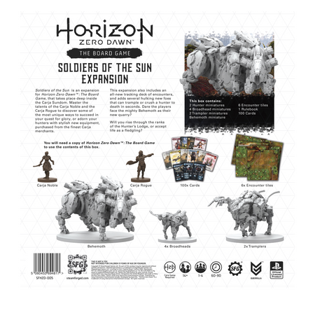 BG Horizon Zero Dawn: The Soldiers of the Sun Expansion