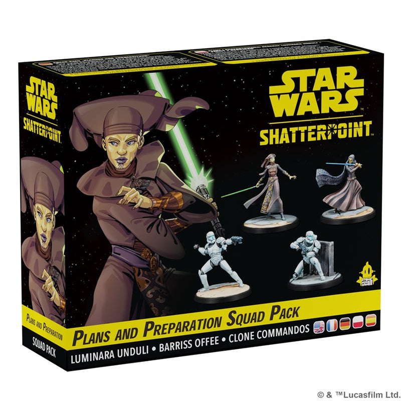 SWP04 Star Wars Shatterpoint: Plans and Preparation: General Luminara Unduli Squad Pack