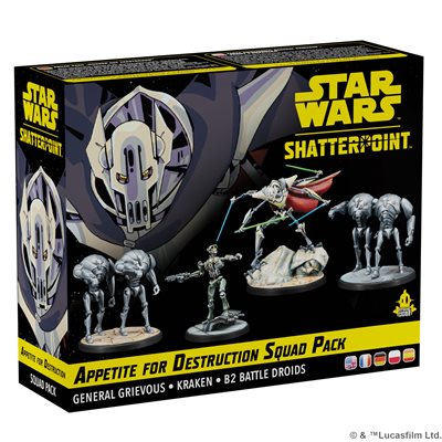 SWP05 Star Wars Shatterpoint: Appetite for Destruction: General Grievous Squad Pack