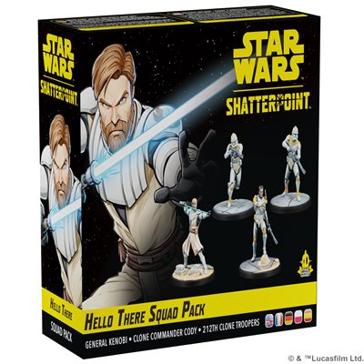 SWP06 Star Wars Shatterpoint: Hello There General Kenobi Squad Pack