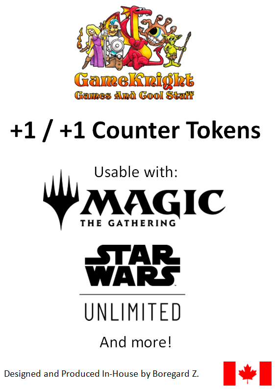 GameKnight +1/+1 Counter Token (10ct)
