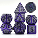 Grape Jelly RPG Metal Dice Set