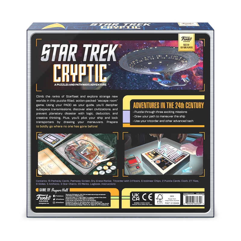 PG Star Trek Cryptic Game