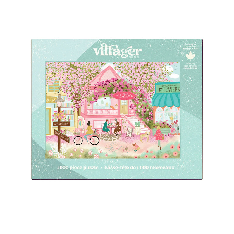 Villager Puzzle 1000 Piece City In Bloom