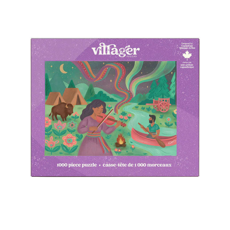 Villager Puzzle 1000 Piece Dancing Sky
