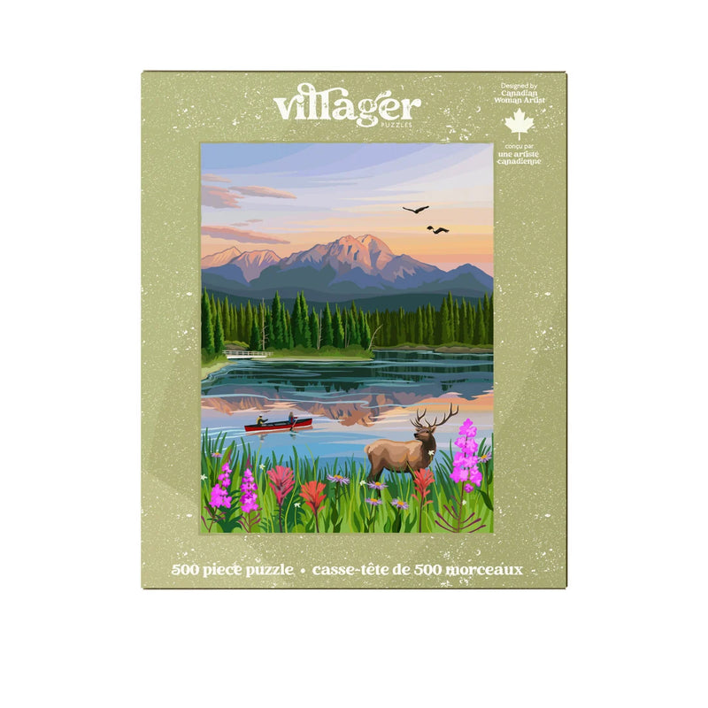 Villager Puzzle 500 Piece Jasper Flowers