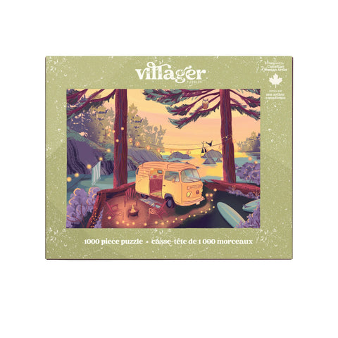 Villager Puzzle 1000 Piece Twilight Campsite