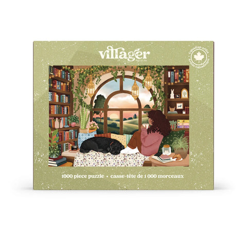 Villager Puzzle 1000 Piece Book Nook