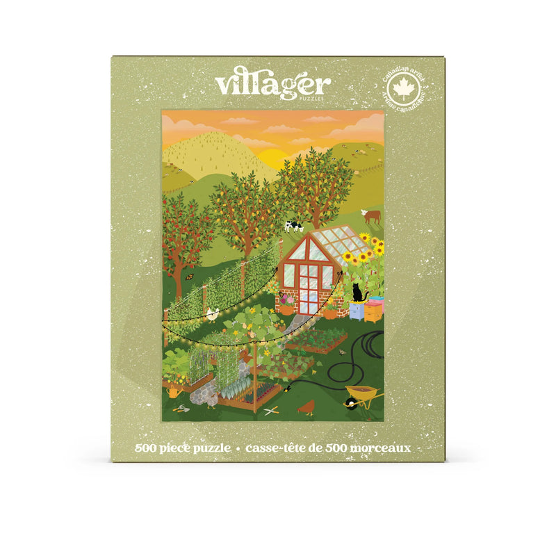 Villager Puzzle 500 Piece Hobby Farm