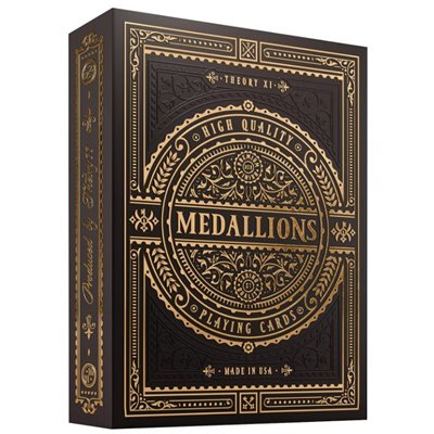Theory 11 Playing Cards Medallions