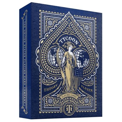 Theory 11 Bicycle Playing Cards Tycoons Blue Edition
