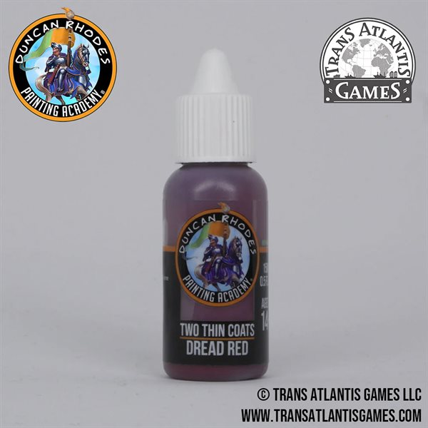 Two Thin Coats Dread Red
