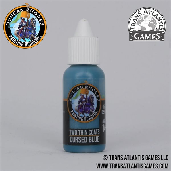 Two Thin Coats Cursed Blue