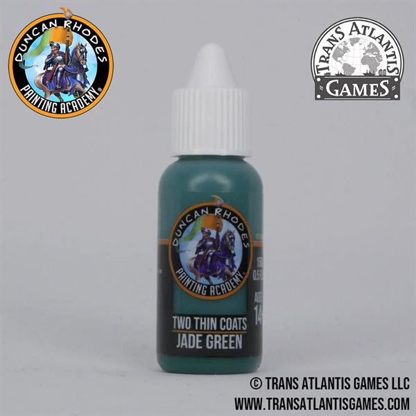 Two Thin Coats Jade Green