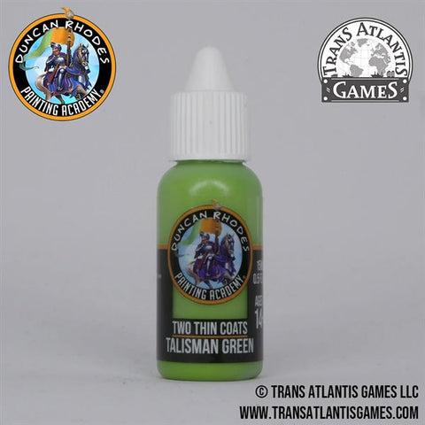 Two Thin Coats Talisman Green