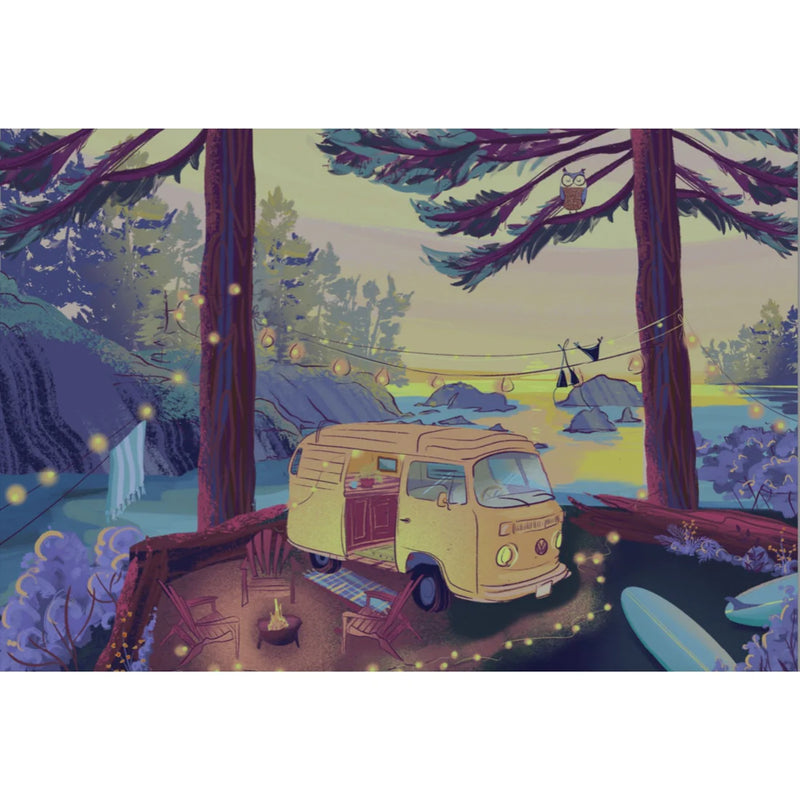 Villager Puzzle 1000 Piece Twilight Campsite