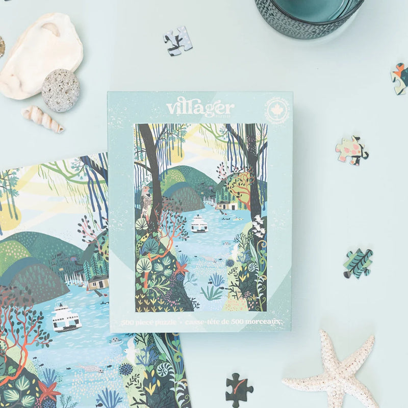 Villager Puzzle 500 Piece Bowen Island