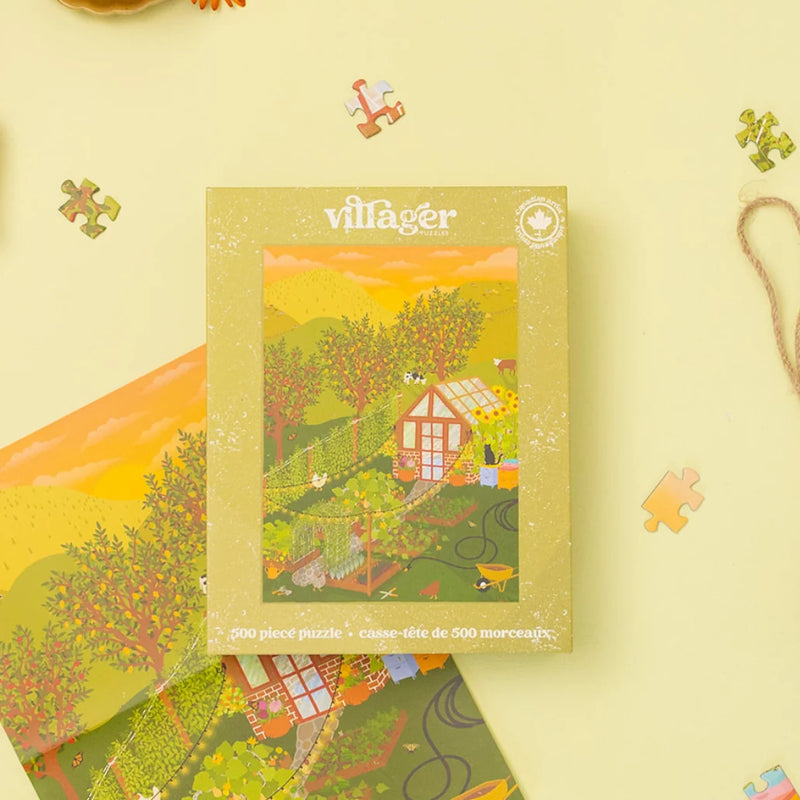 Villager Puzzle 500 Piece Hobby Farm